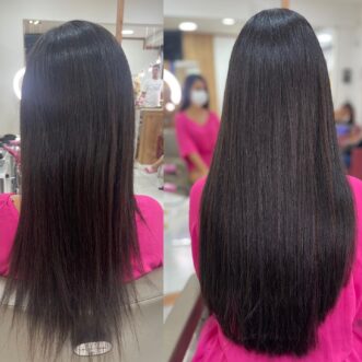 mega hair - antes e depois