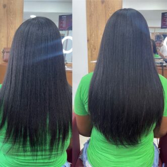 mega hair - antes e depois