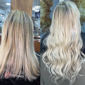 mega hair - antes e depois