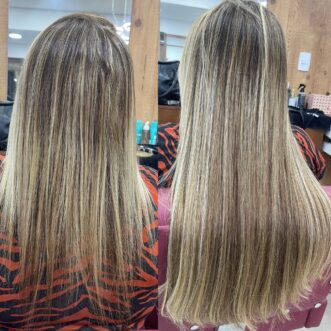 mega hair - antes e depois