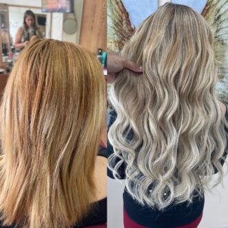 mega hair - antes e depois