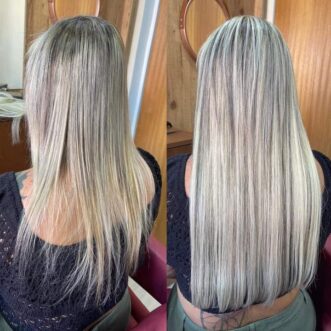 mega hair - antes e depois